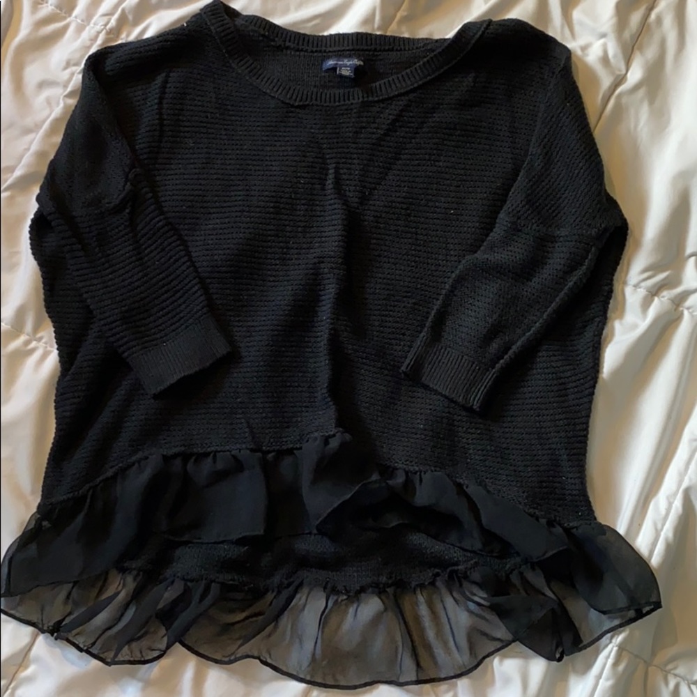 Black sweater from American Eagle
